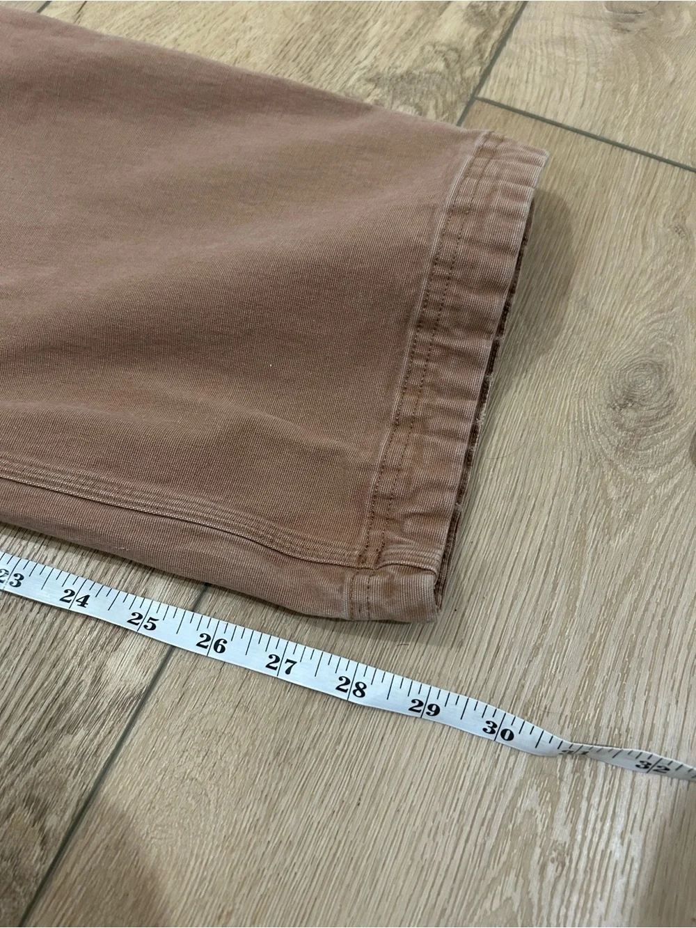 Duluth Trading Co Mens Flex Fire Hose Work Pants Brown 46x32 (29) Relaxed Fit